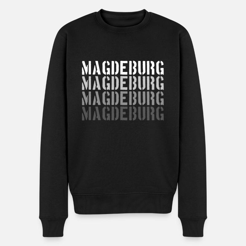 Magdebourg - Pull Premium bio Homme - noir