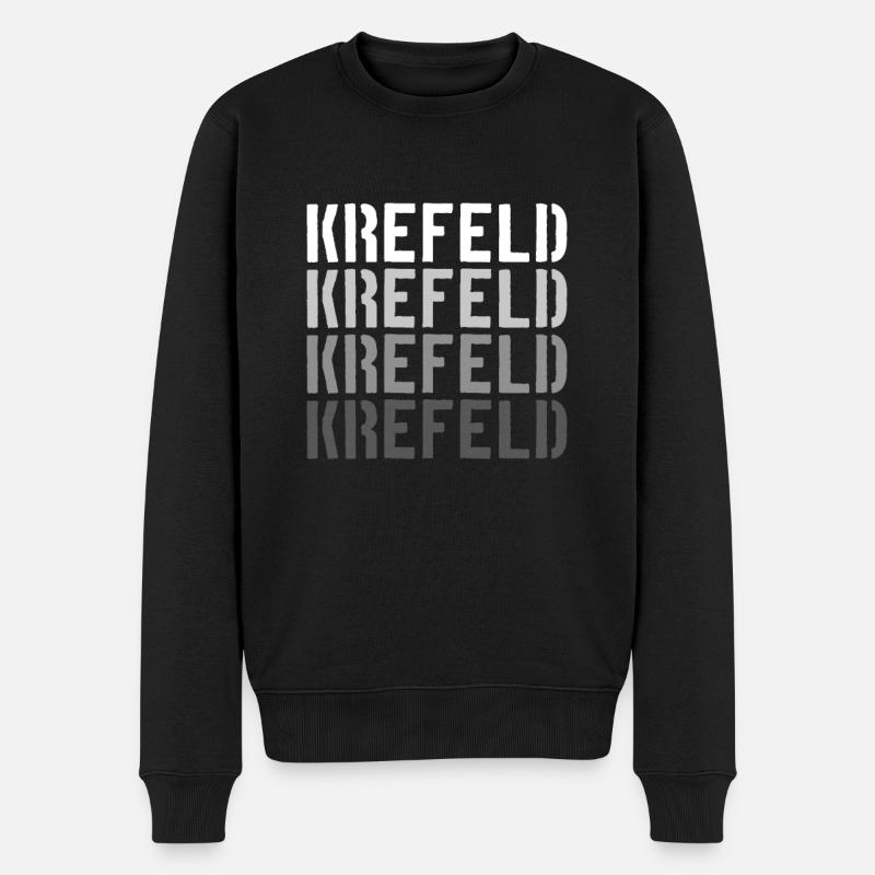 Krefeld - Pull Premium bio Homme - noir