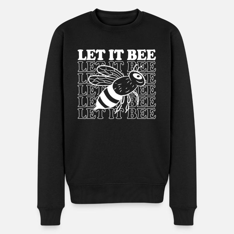 Laissez-le abeille - Pull Premium bio Homme - noir