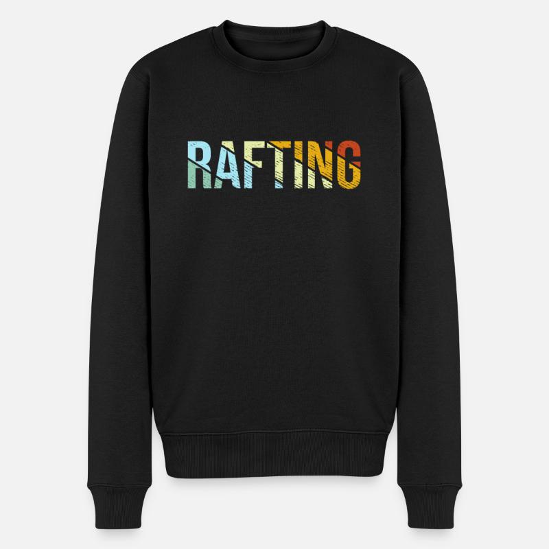 Rafting Rétro - Pull Premium bio Homme - noir