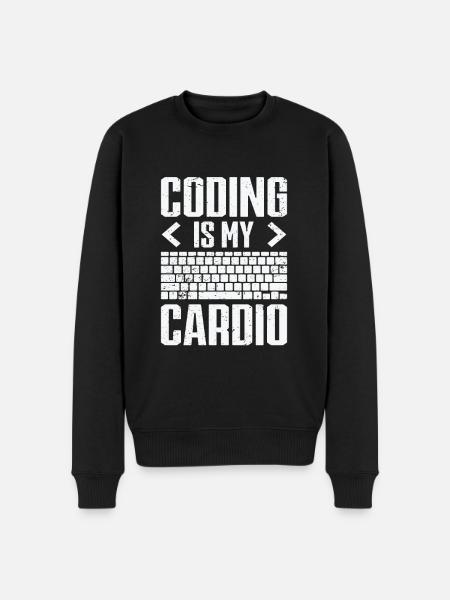 Informatik Admin Programmierer IT-Programmierer - Männer Premium Bio Pullover - Schwarz