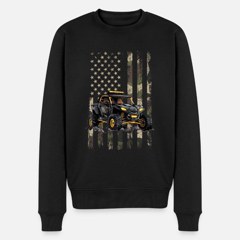 UTV SXS Racing - Pull Premium bio Homme - noir