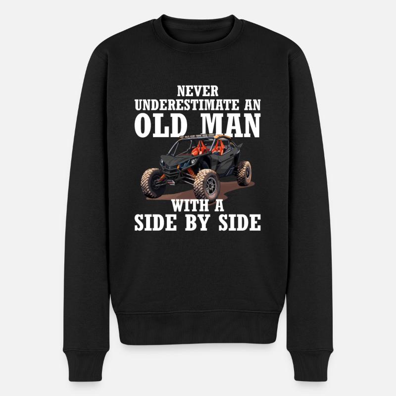 UTV SXS Racing - Pull Premium bio Homme - noir