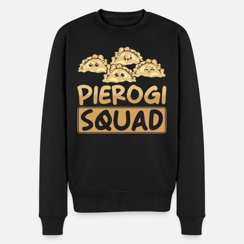 Boulettes Pierogi - Pull Premium bio Homme - noir