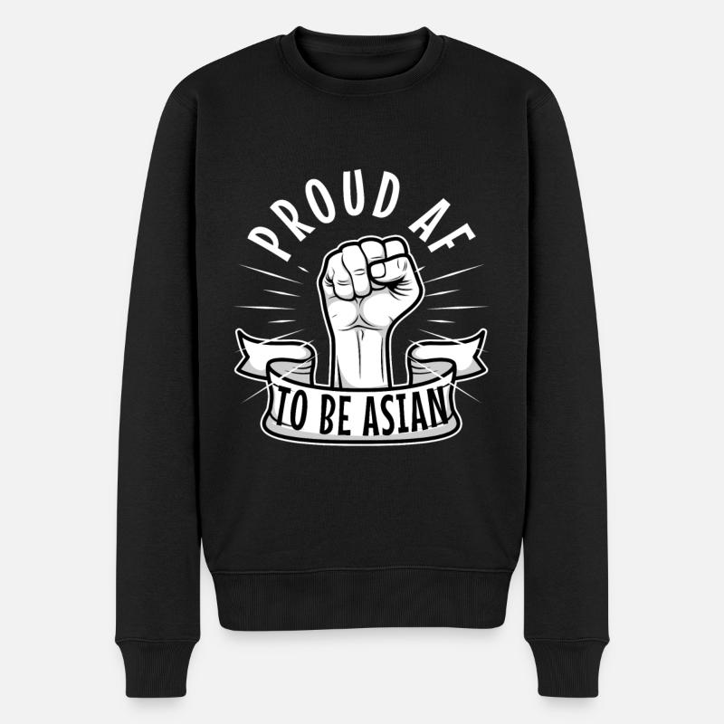 Fier d’être asiatique - Pull Premium bio Homme - noir