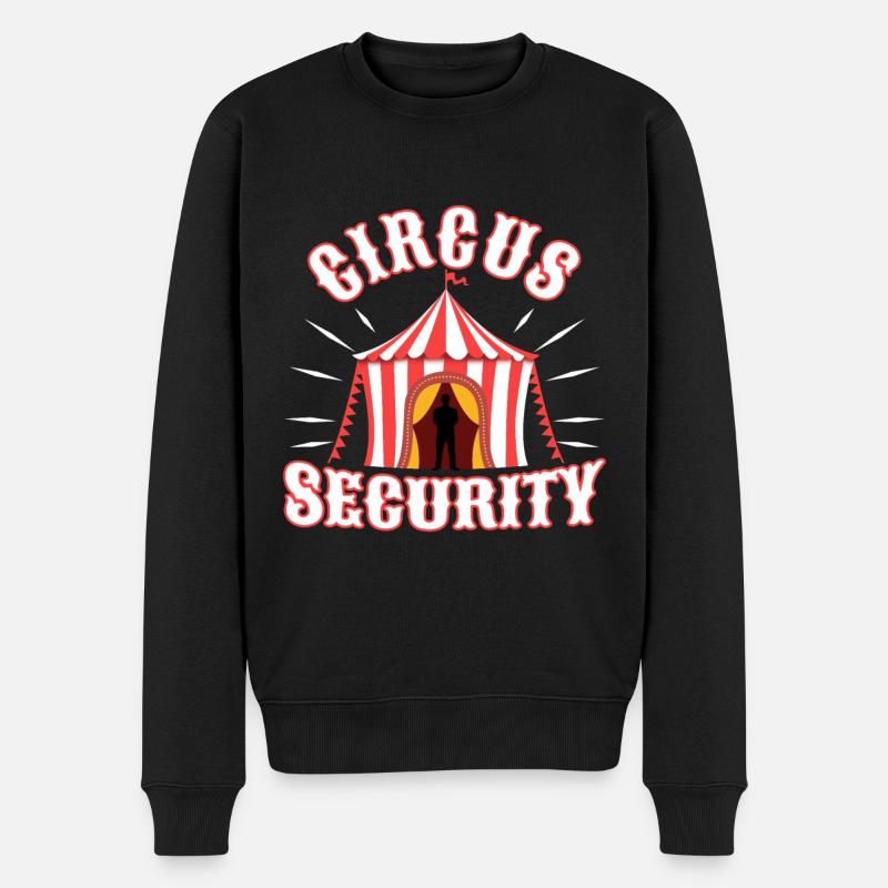 Sécurité du cirque - Pull Premium bio Homme - noir