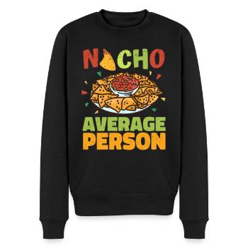 Nacho Salsa Dip Mexikanisch Mexiko Latino - Männer Premium Bio Pullover - Schwarz - Vorne - Nico (187cm)