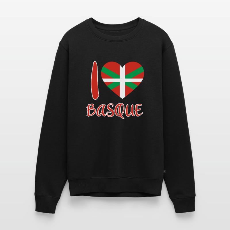 Pays Basque Drapeau Basque Pull Premium bio Homme