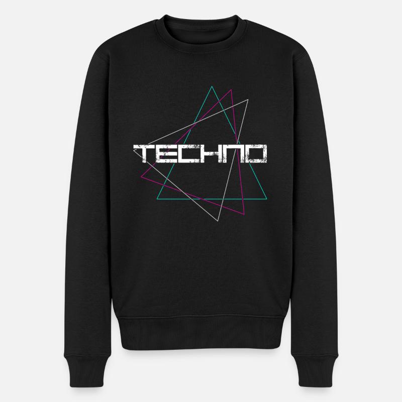 Techno - Pull Premium bio Homme - noir