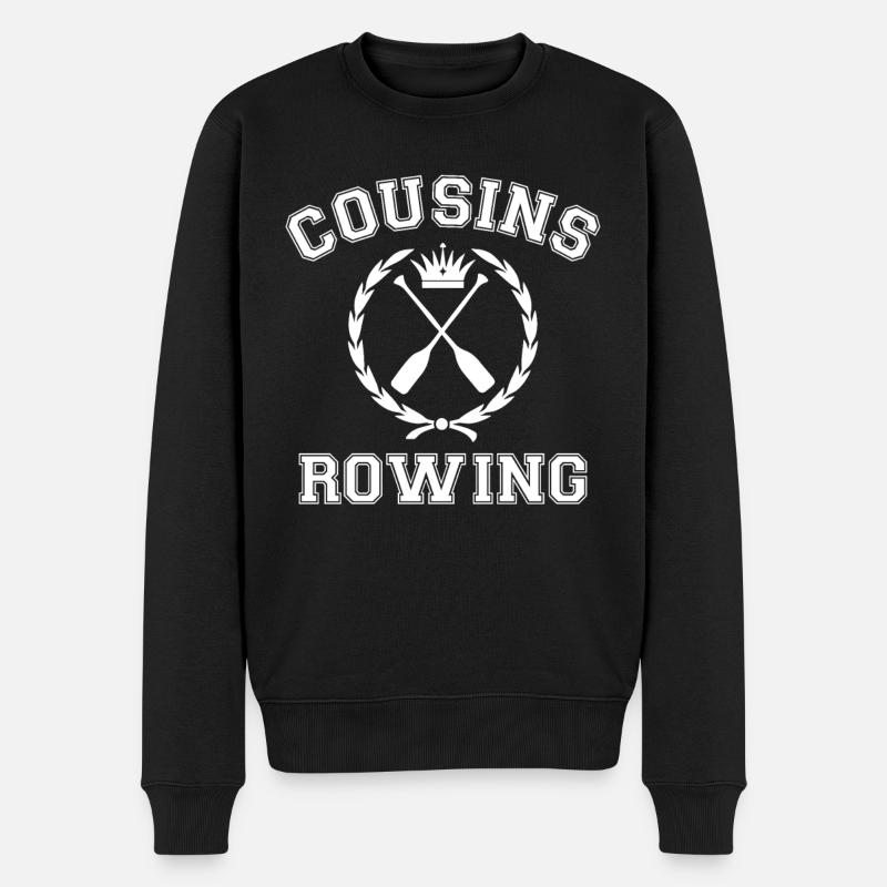 Cousins Aviron TSITP Cousin jumelé - Pull Premium bio Homme - noir