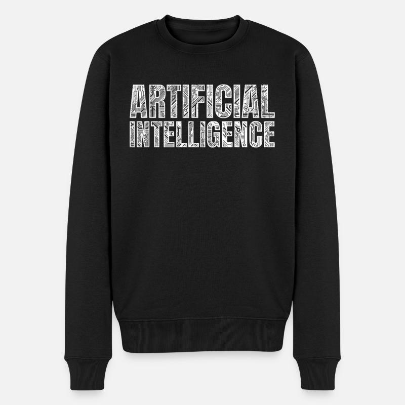 Intelligence artificielle Ai - Pull Premium bio Homme - noir