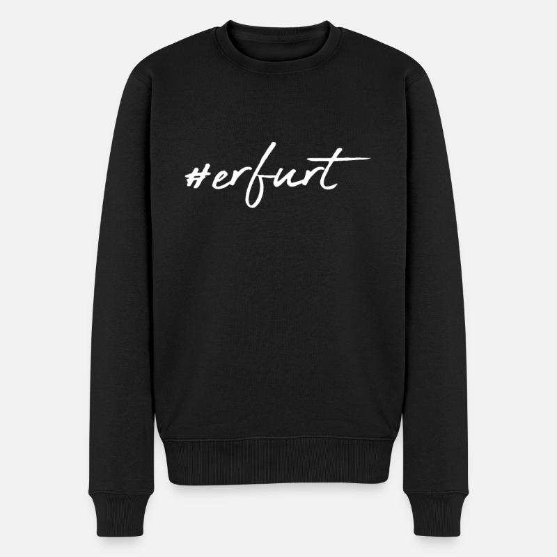 Erfurt - Pull Premium bio Homme - noir