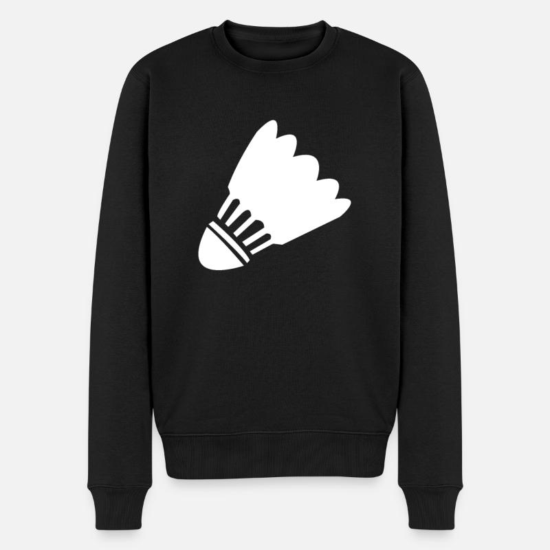 Badminton - Pull Premium bio Homme - noir