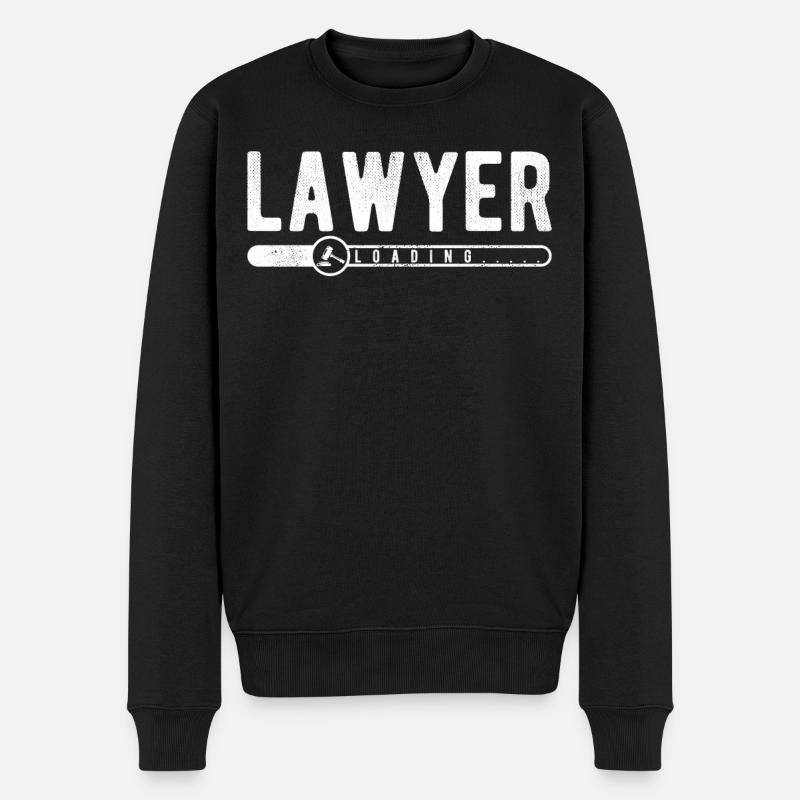 Le futur avocat est convoqué - Pull Premium bio Homme - noir