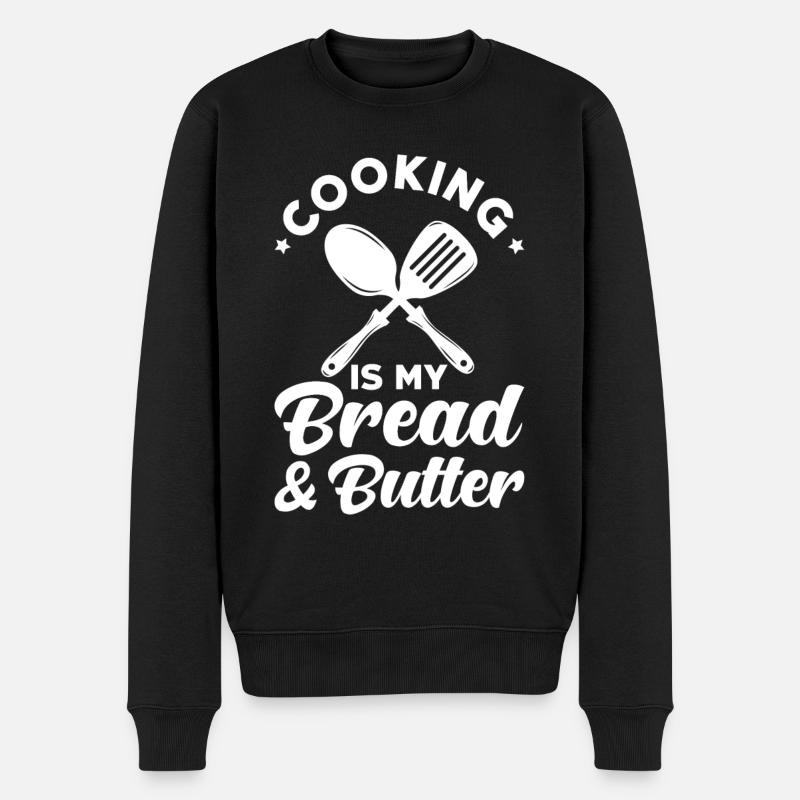 Chef Chef Cuisine Culinaire - Pull Premium bio Homme - noir