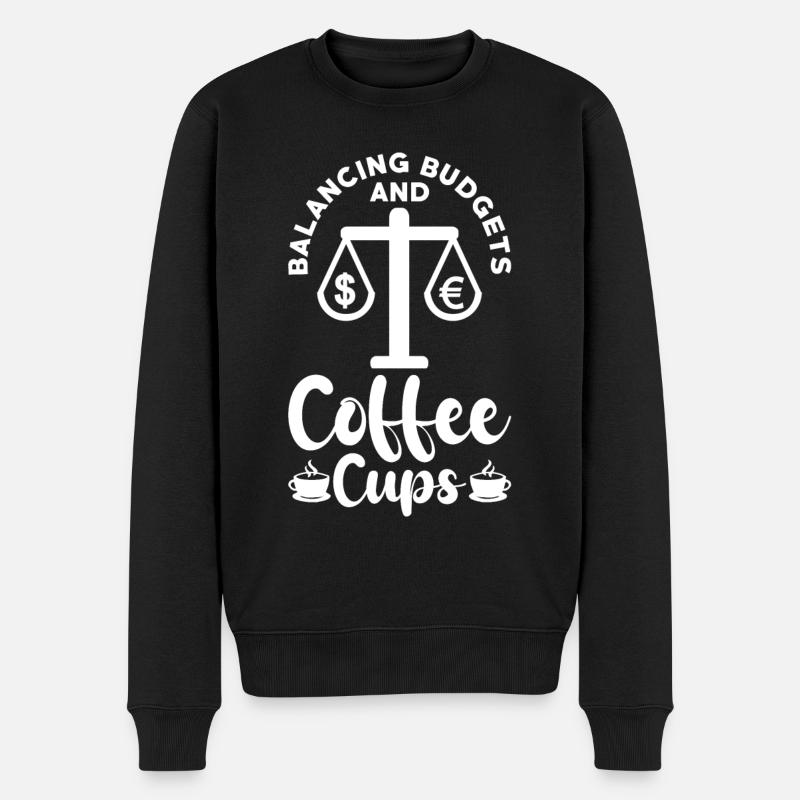 Cadeau pour les directeurs financiers - Pull Premium bio Homme - noir