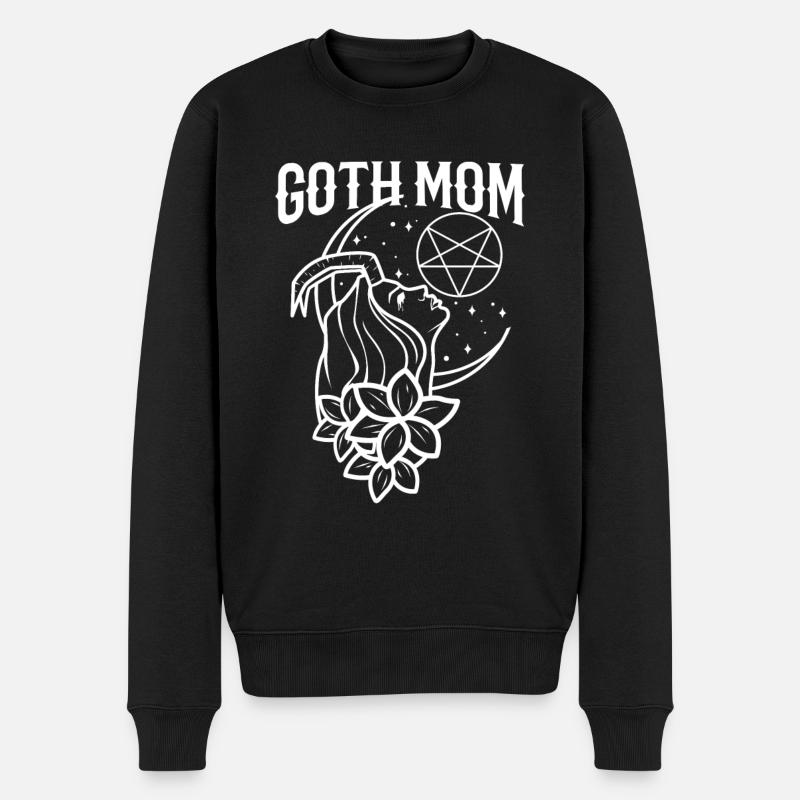 Maman gothique - Pull Premium bio Homme - noir