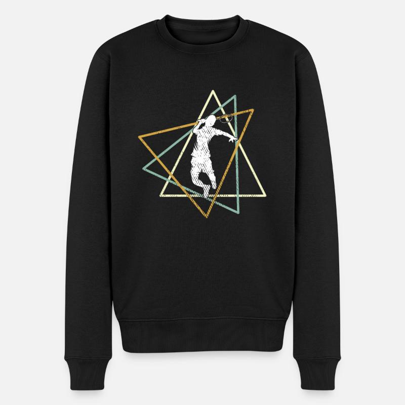 Badminton - Pull Premium bio Homme - noir