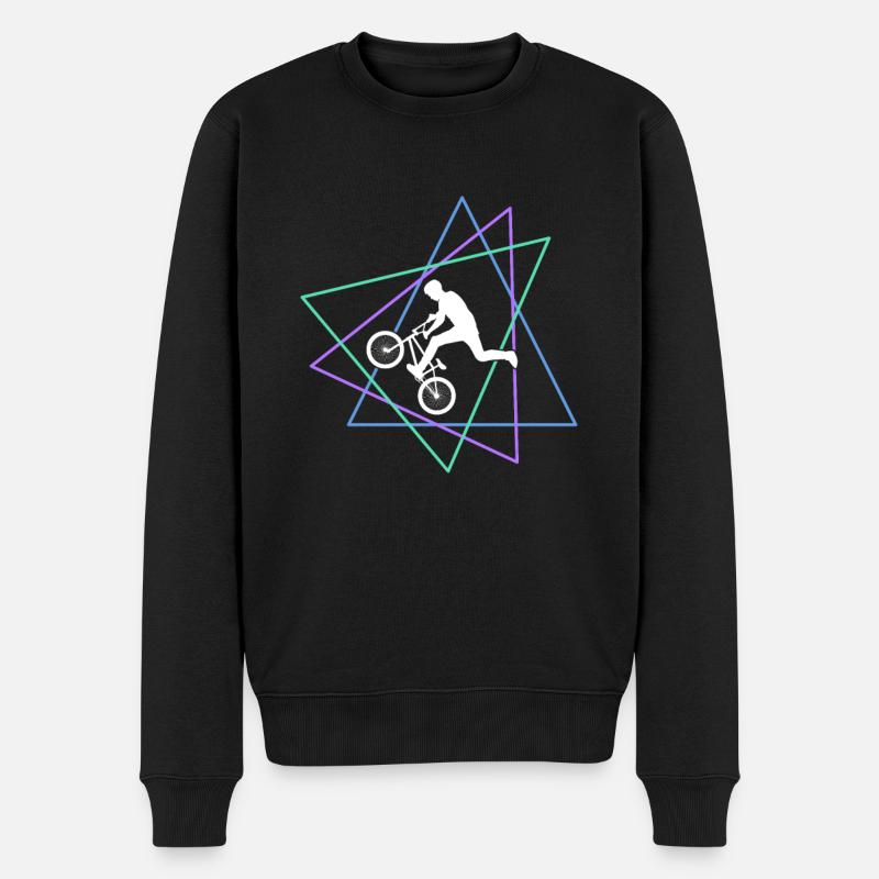 Le BMX - Pull Premium bio Homme - noir