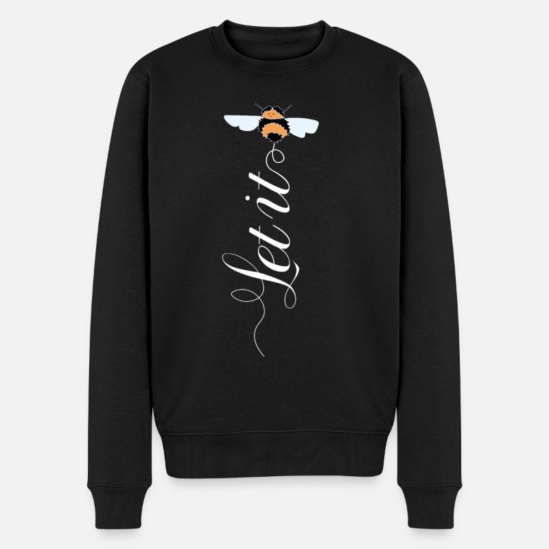 Laissez-le abeille - Pull Premium bio Homme - noir