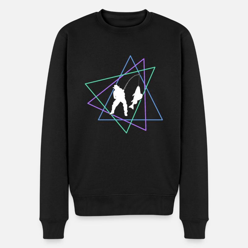 Pêche - Pull Premium bio Homme - noir