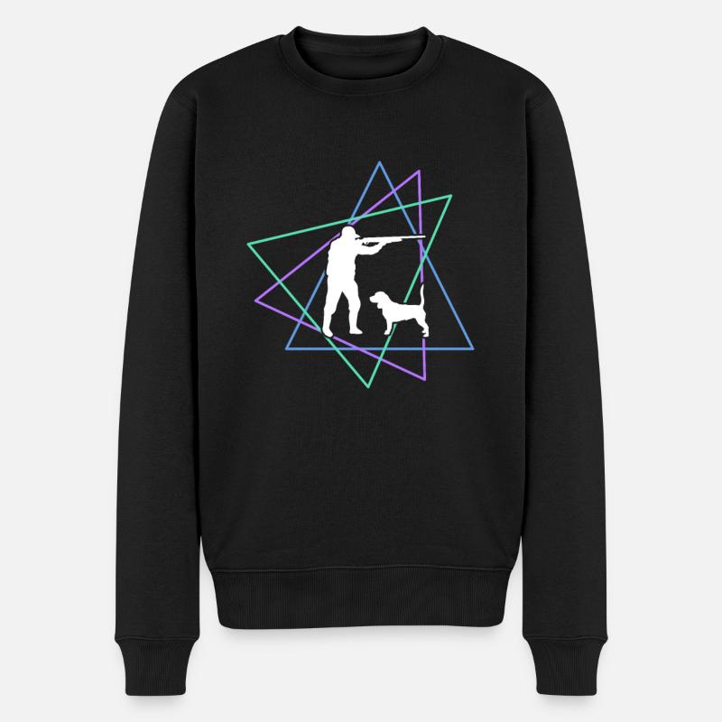 Chasser - Pull Premium bio Homme - noir