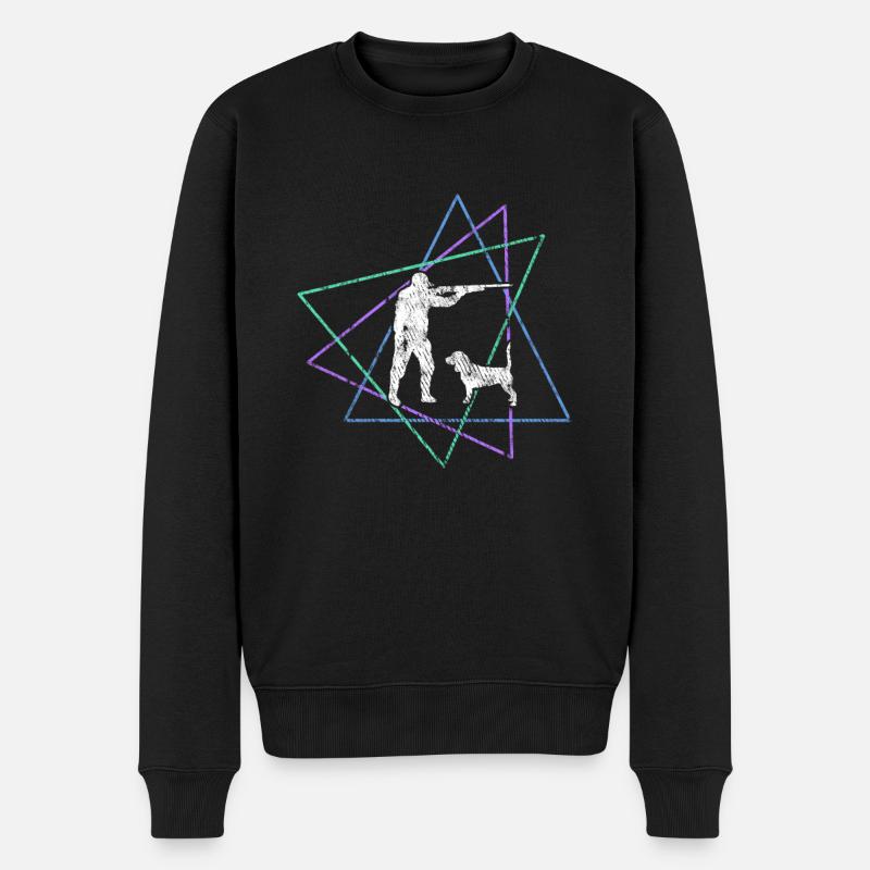 Chasser - Pull Premium bio Homme - noir