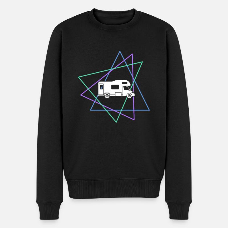 Camping - Pull Premium bio Homme - noir