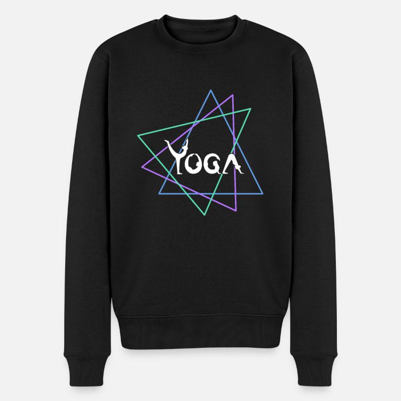 Yoga - Pull Premium bio Homme - noir