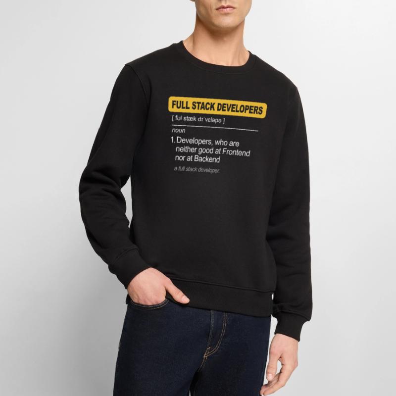 Programmierer Humor Coding Witze Entwickler Männer Premium Bio Pullover