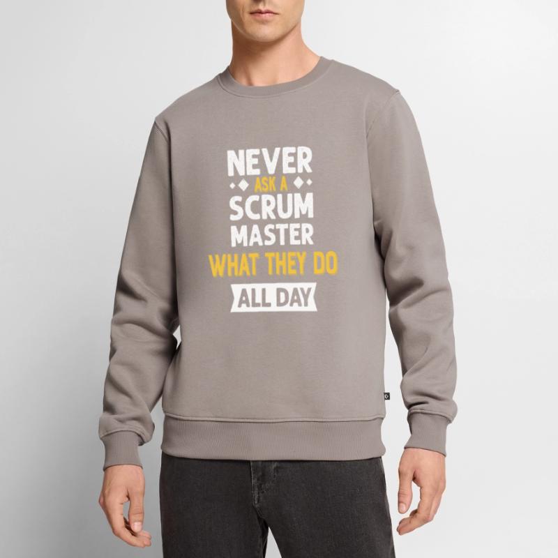 Programmer Humor Coding Jokes Developer Men's Premium Organic Jumper