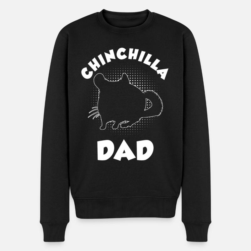 Chinchilla Daddy Cadeau - Pull Premium bio Homme - noir