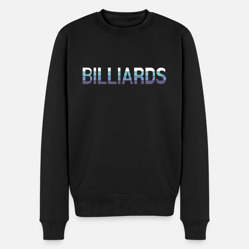 Billard - Pull Premium bio Homme - noir