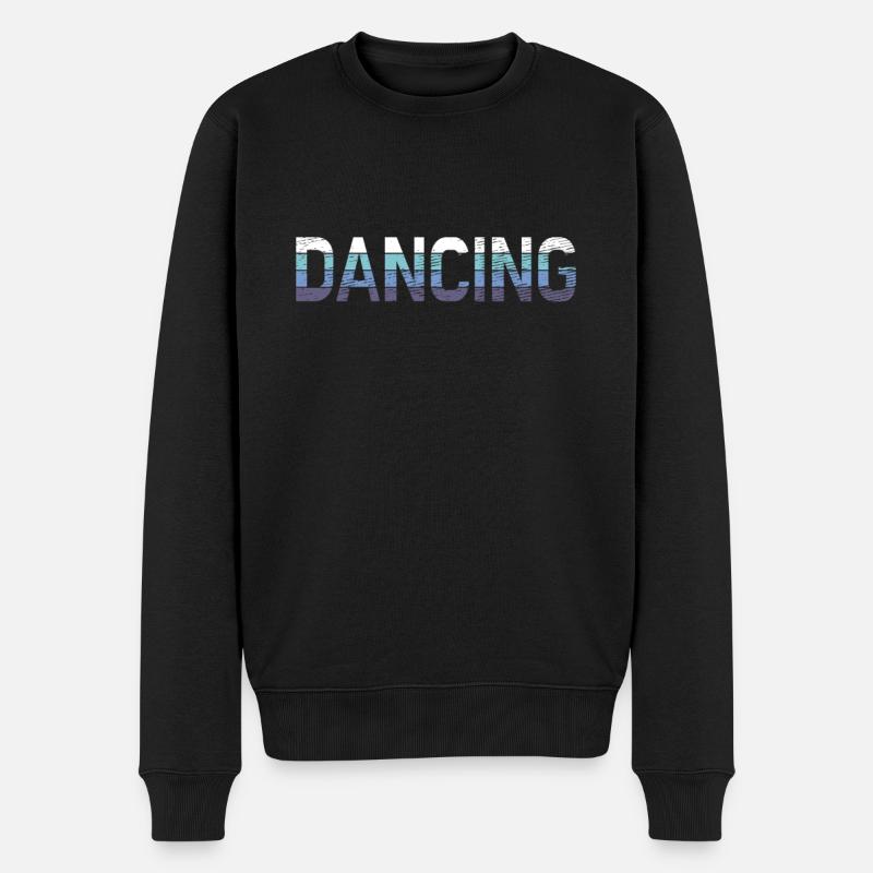 Tanzen - Männer Premium Bio Pullover - Schwarz