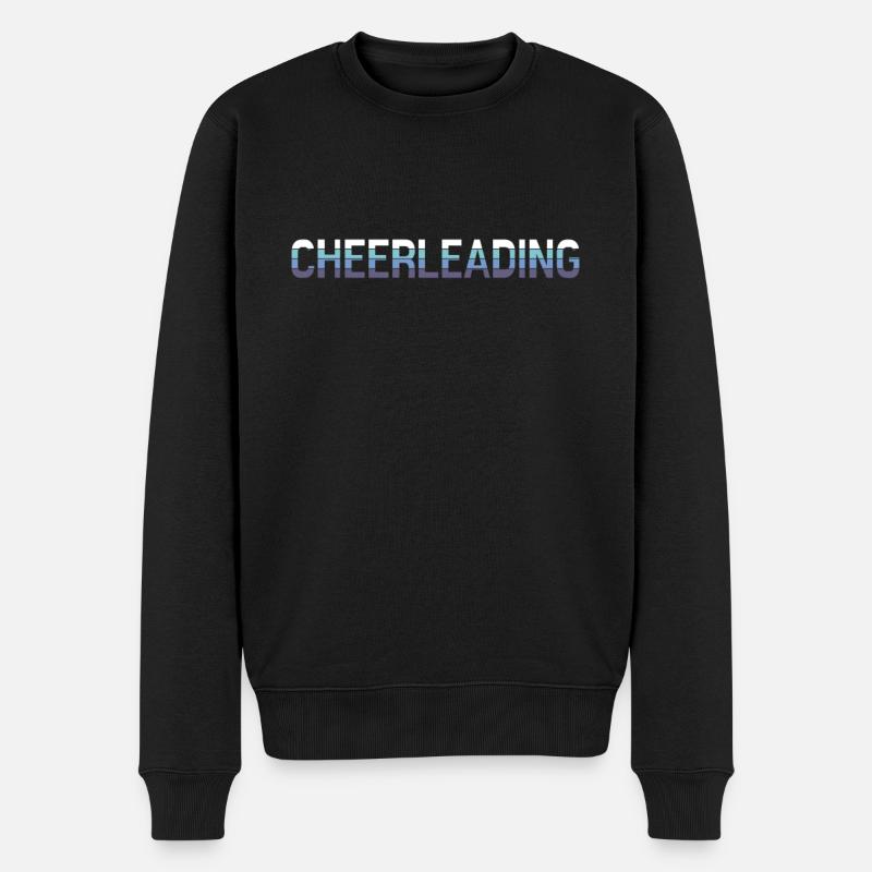 Cheerleading - Pull Premium bio Homme - noir