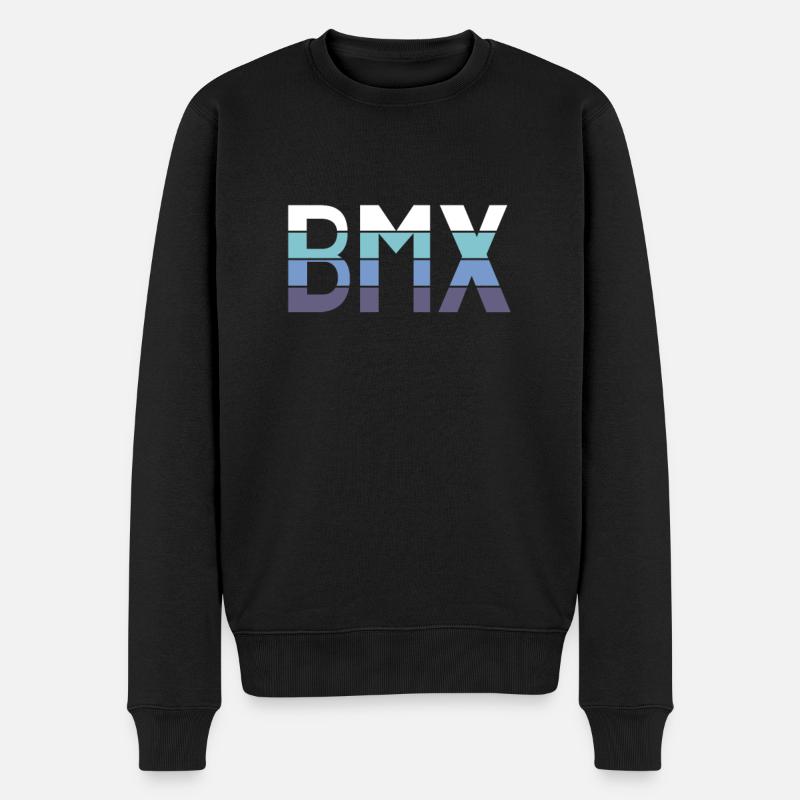 Le BMX - Pull Premium bio Homme - noir