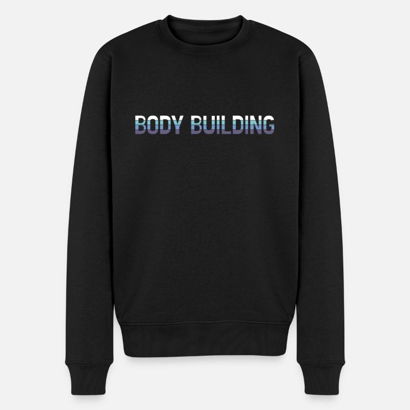Musculation - Pull Premium bio Homme - noir