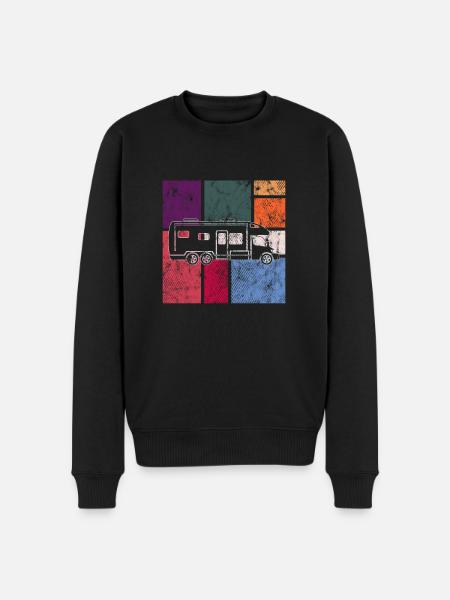 Camping - Pull Premium bio Homme - noir