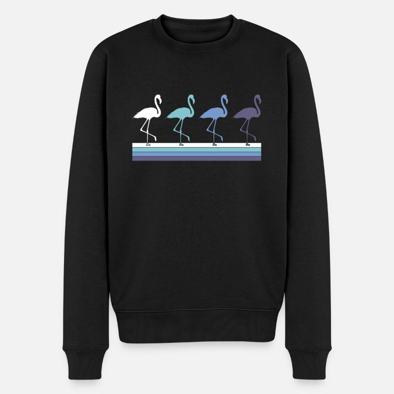 Flamant - Pull Premium bio Homme - noir