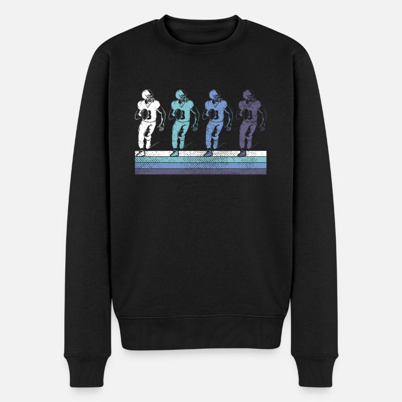 Football - Pull Premium bio Homme - noir