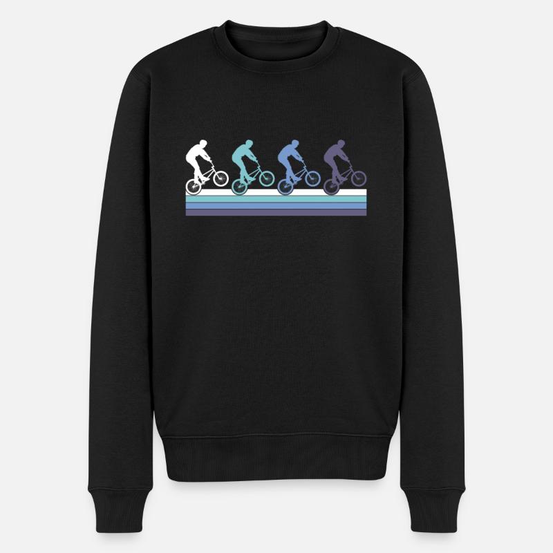 Le BMX - Pull Premium bio Homme - noir