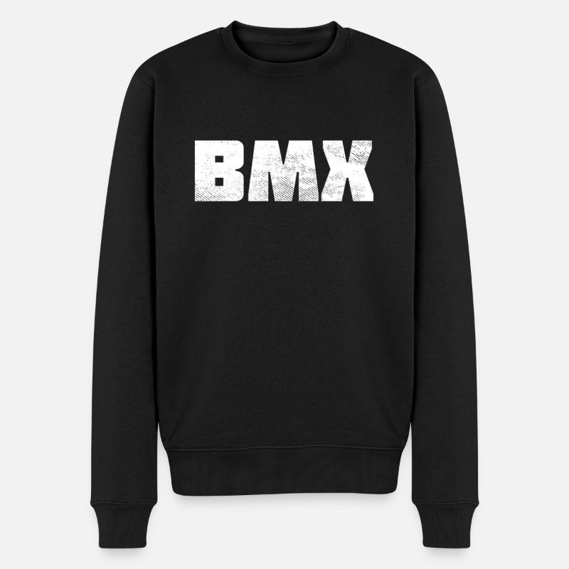 BMX - Männer Premium Bio Pullover - Schwarz