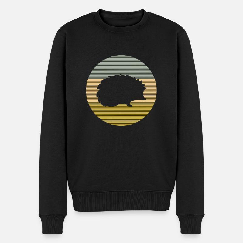 Hérisson - Pull Premium bio Homme - noir