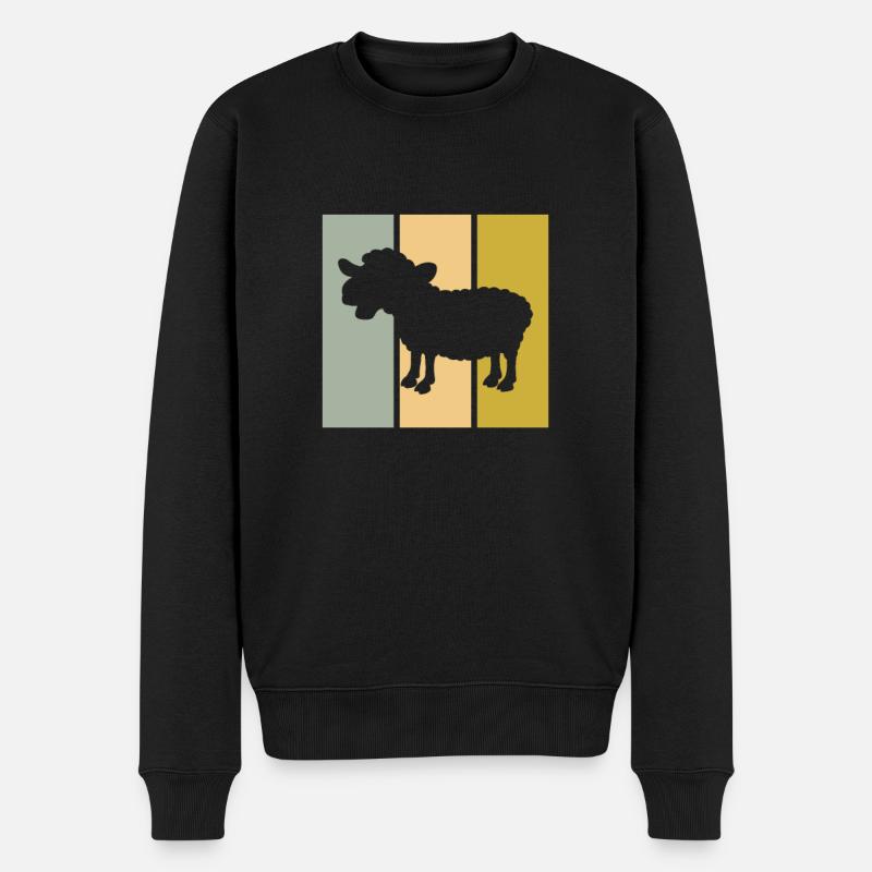 Mouton - Pull Premium bio Homme - noir