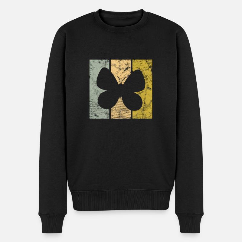 Papillon - Pull Premium bio Homme - noir