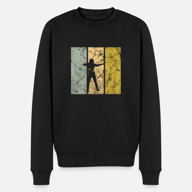 Archerie - Pull Premium bio Homme - noir