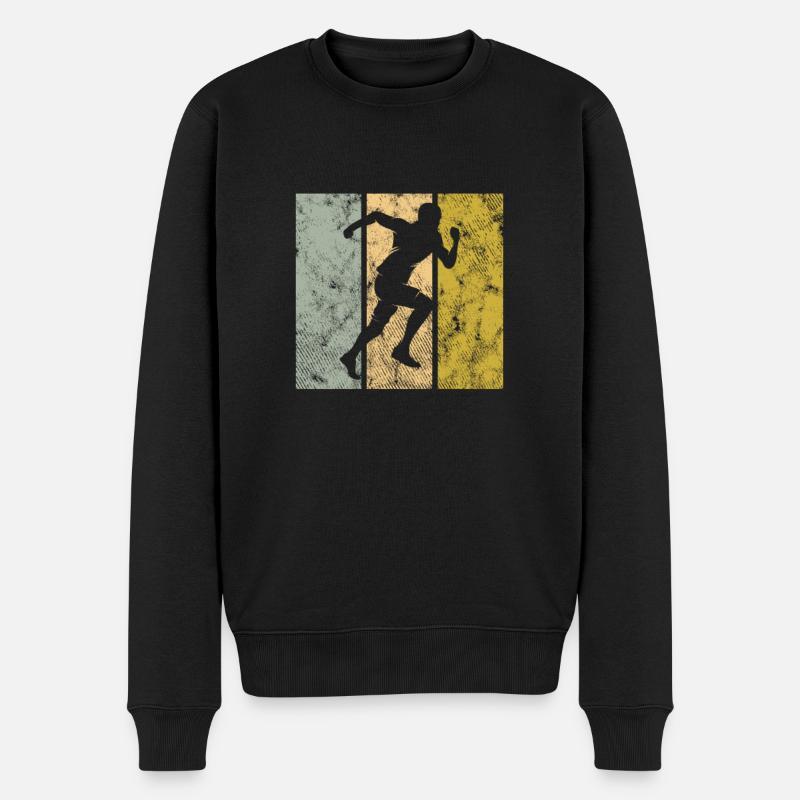 Faire du jogging - Pull Premium bio Homme - noir