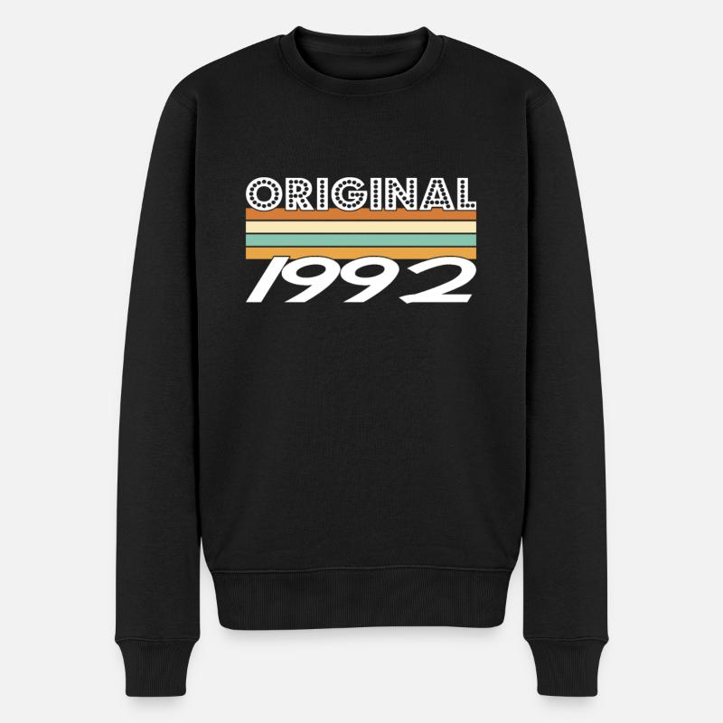 Original 1992 - Pull Premium bio Homme - noir