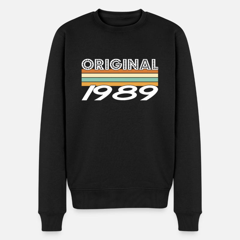 Original 1989 - Pull Premium bio Homme - noir