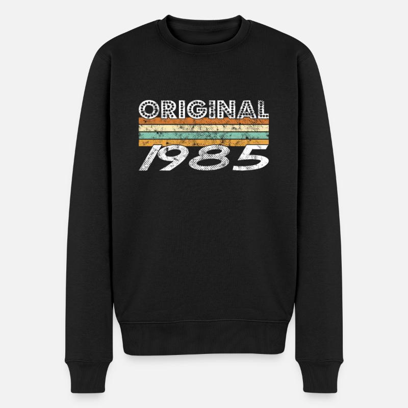 Original 1985 - Pull Premium bio Homme - noir
